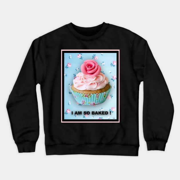 HOT STUFF BAKED CAKE Crewneck Sweatshirt by PETER J. KETCHUM ART SHOP